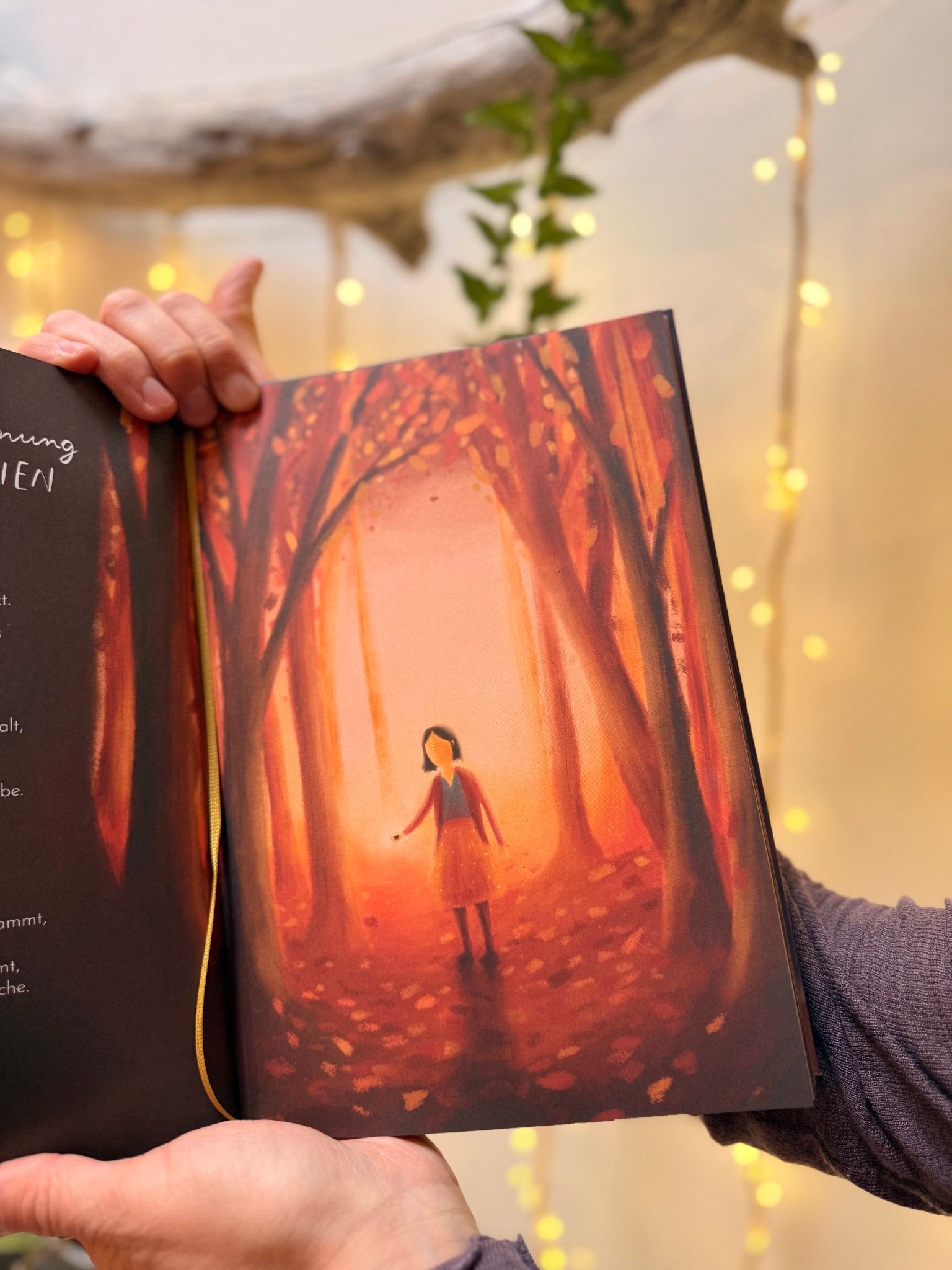 Buch „Hoffnung, die leuchtet" Neuauflage | Ein Buch mit 24 Geschichten und Illustrationen über Licht, Schatten und das Dazwischen.