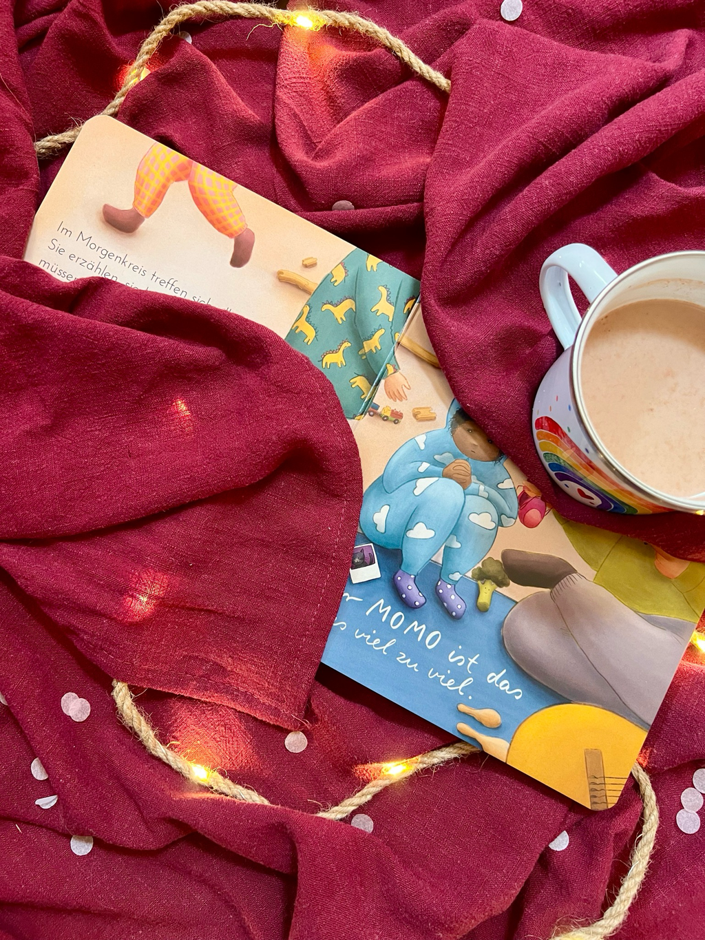 Bilderbuch "Momo ist das alles viel zu viel"