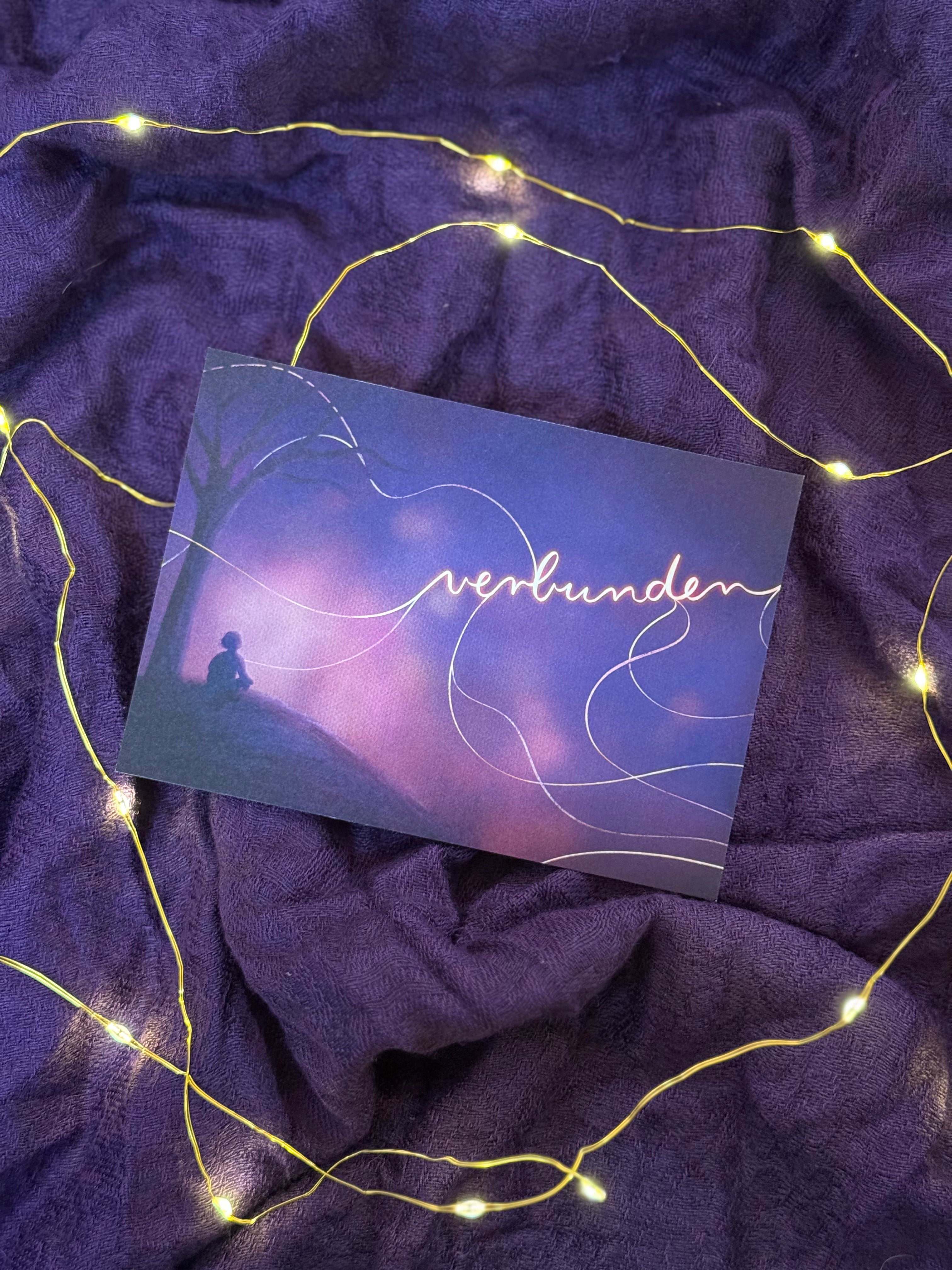 Postkarte „verbunden" | mein Jahresmotiv 2026.