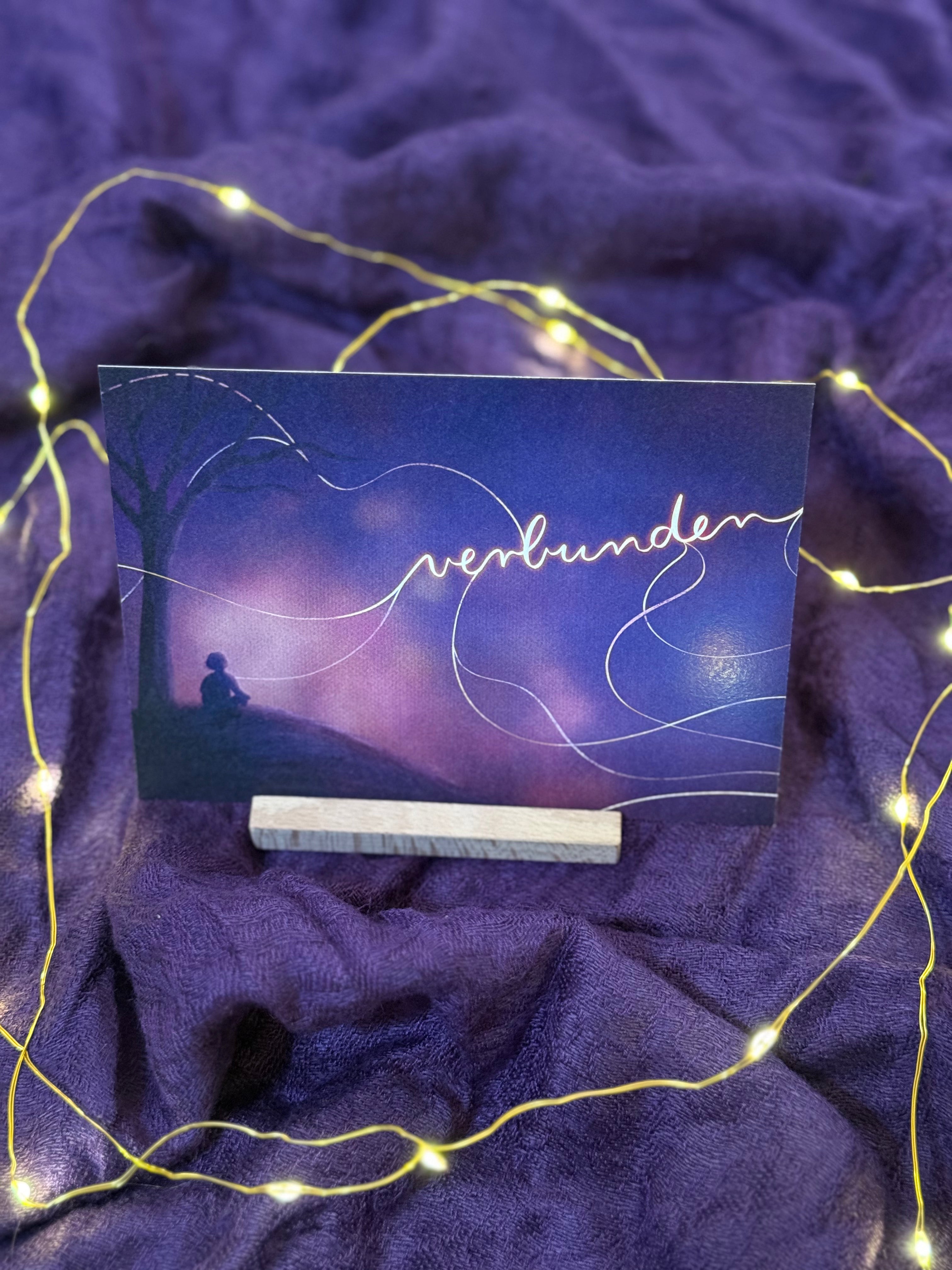 Postkarte „verbunden" | mein Jahresmotiv 2026.