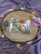 Postkarte „Und gleichzeitig“ | Baumbotschaften 1: Ein liebevoll illustriertes Affirmationsmotiv über Ambiguitätstoleranz & Gleichzeitigkeit.