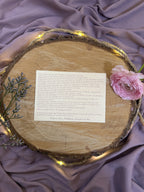 Postkarte „Leben ist und gleichzeitig“ | Eine Illustration und ein Text über Brücken, die tragen.