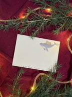 Postkarte „Weihnachtswal“ | MEERy Christmas für dich und deine Lieben!