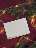 Postkarte "Ostseeweihnacht" | Die schönste Weihnachtskarte aller Zeiten, Meer und Sonnenuntergang und Weihnachten, wie gut kanns werden?