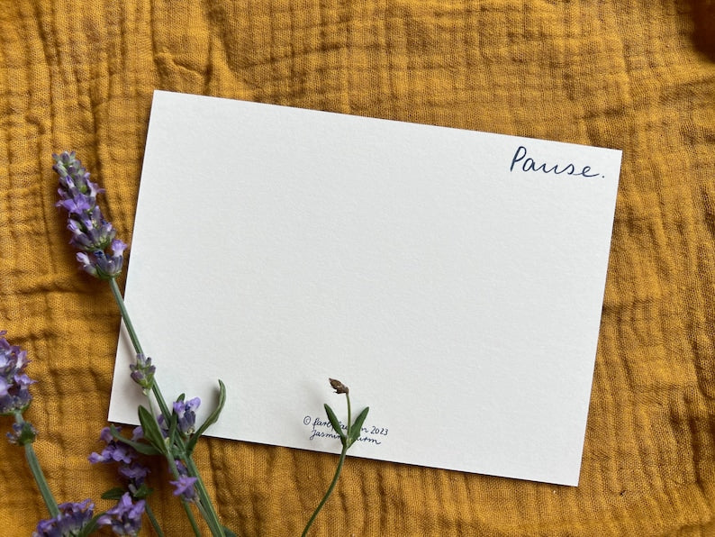 Postkarte „Pause am Meer“ | Eine Illustration für deine Auszeit am Strand.