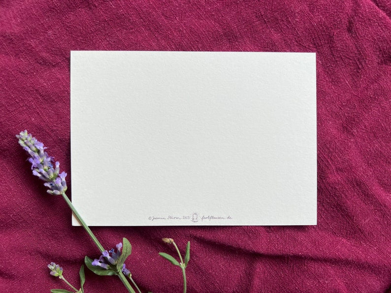 Postkarte „Abstrakt“ | Ein abstraktes Motiv in leuchtenden Farben.