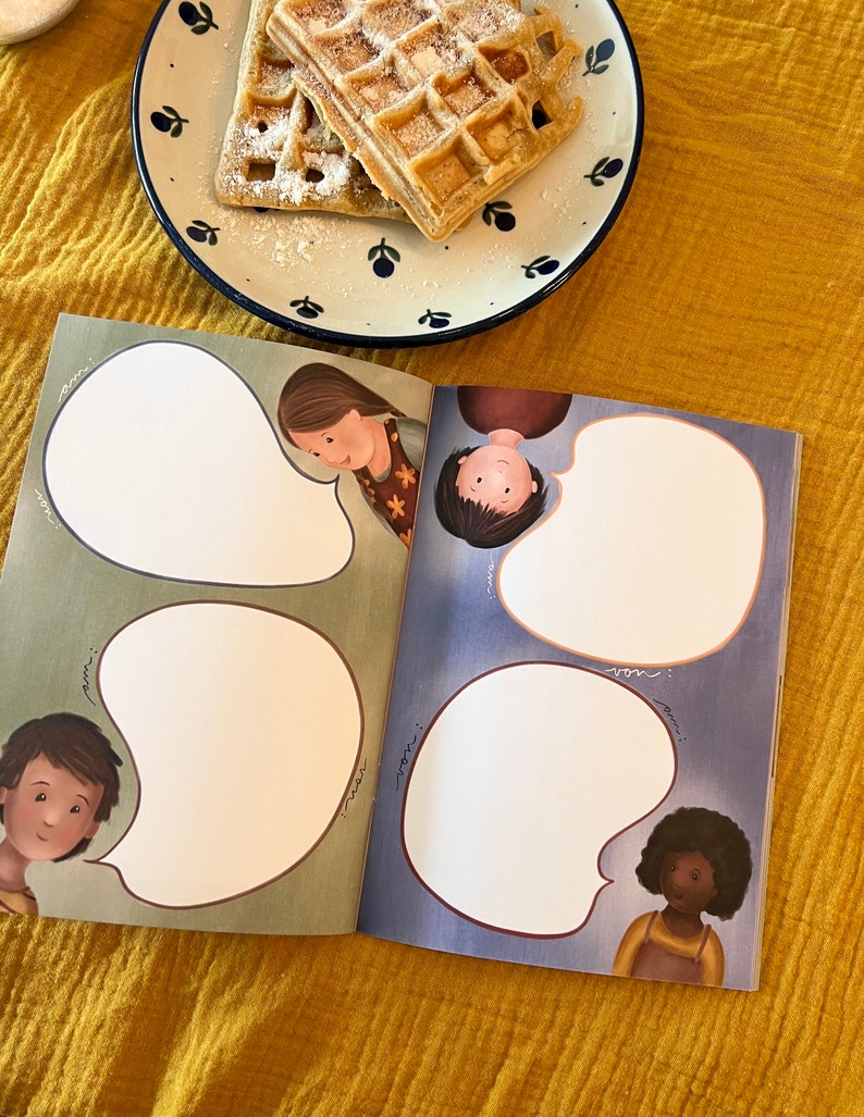 Notizbuch "Gibst du mir den Bruderzucker?" | Ein Buch zum Eintragen eurer Kindersprüche und Zitate mit 32 liebevoll und hochwertig illustrierten Seiten.