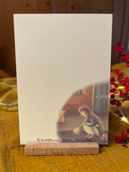 Postkarte "Gutes säen" | Mein Jahresmotiv für 2024. Eine warme Illustration über den Wert des Kleinen und vermeintlich Unbedeutenden und über das Leben.