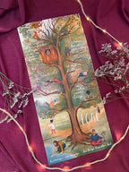 Postkartenset "Baumbotschaften" | Ein liebevoll illustriertes 12-teiliges Affirmationsmotiv mit warmen Farben, vielen Details und stärkenden Gedanken