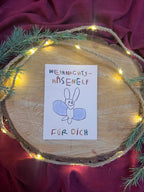 Postkarte „Hasenelf“ by Miniflause