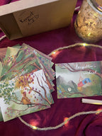 Box „Kunst für dich“ Baumbotschaften | Eine Schachtel mit allen 12 Baumbotschaften - als Geschenkset oder für dich selbst.