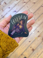 Sticker „Frieden mit mir selbst“ | Ein hochwertiger Sticker über die zarte Hoffnung - zur Personalisierung von Handy, Fahrrad und co.