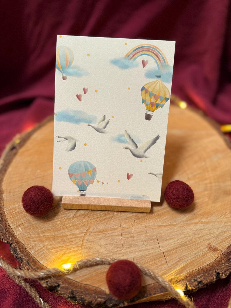 Postkarte „Himmelsbilder“ | Wimmeligwarm