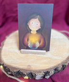 Postkarte "Ein Licht für dich" | mein Lieblingsmotiv. Eine Illustration mit Kerzenschimmer zur Ermutigung, für Freundschaft, Hoffnung, Trauer, Liebe.