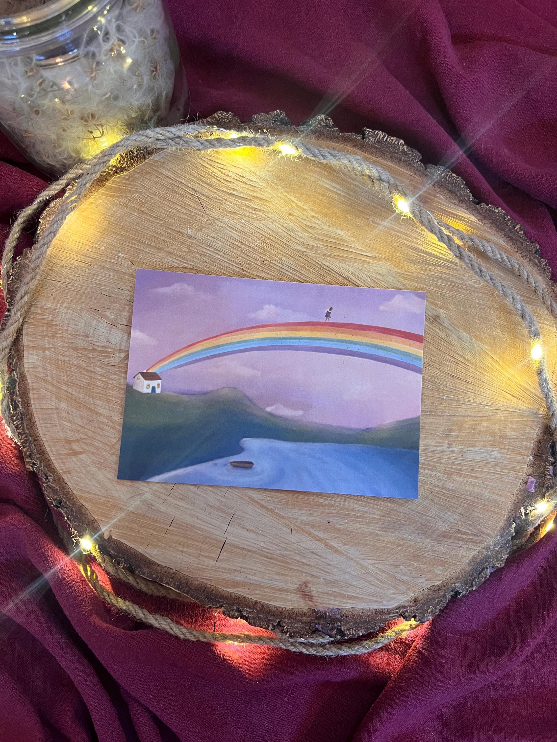 Postkarte „ich trag dich weiter“ | Eine ermutigende Illustration über die, die uns weitertragen.