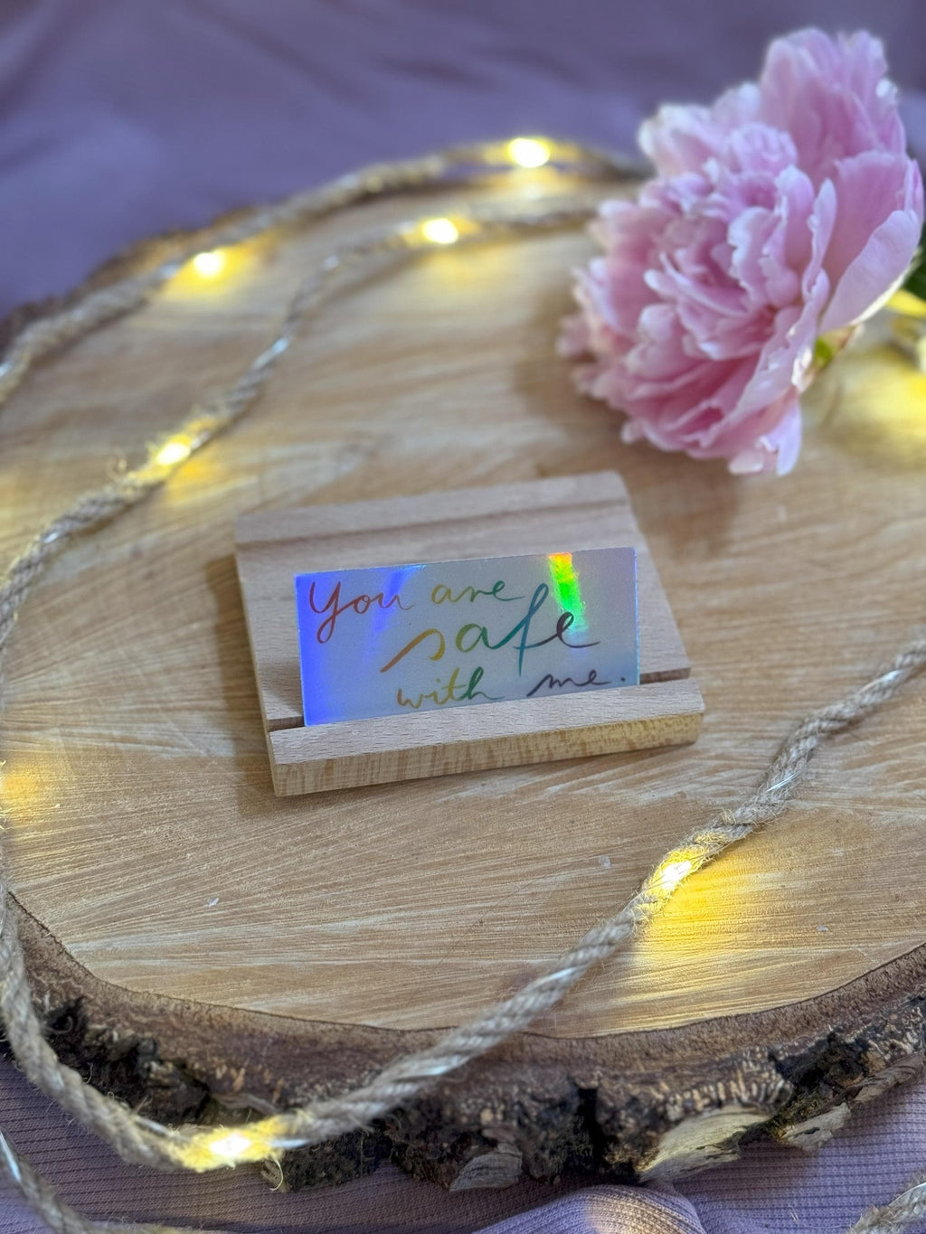 Sticker „you are safe with me“ | aufgeklebte Sichtbarkeit für sichere Räume